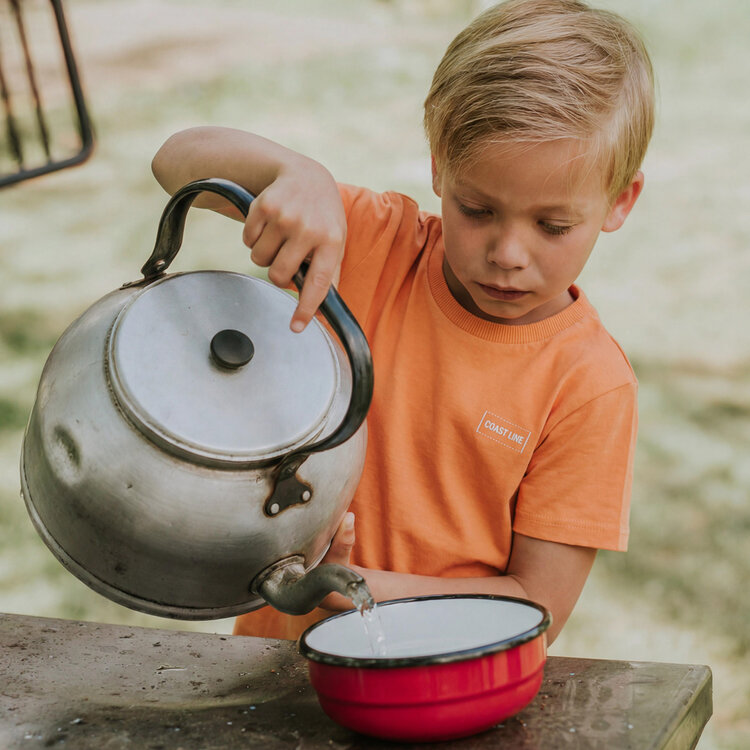 Koko Noko Jungen T-Shirt orange coast line | NX58810-37