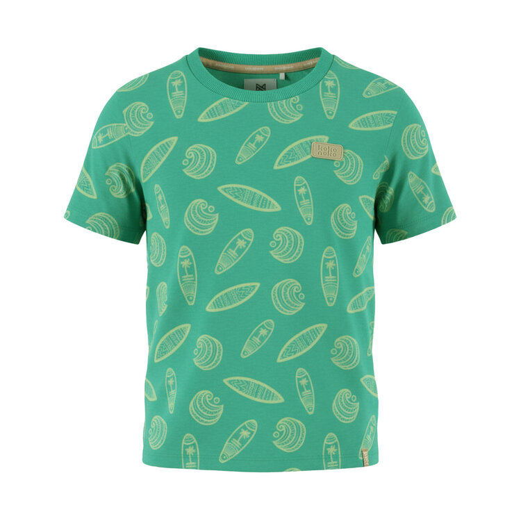 Koko Noko boys' T-shirt green surf | NX58811-37