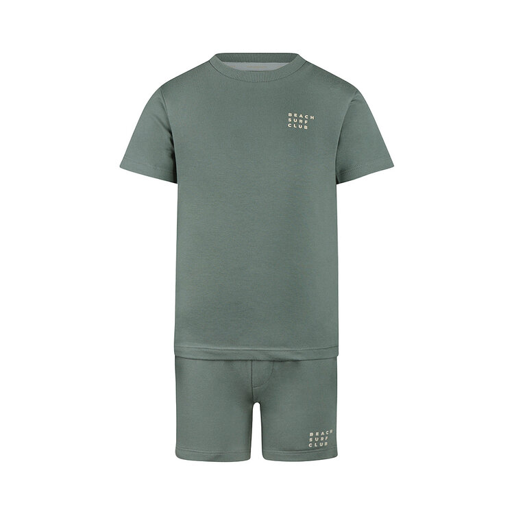 Koko Noko Jungen-Set blau T-Shirt Shorts | NX58823-37