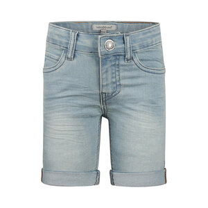 Koko Noko boys' jeans shorts loose fit light blue