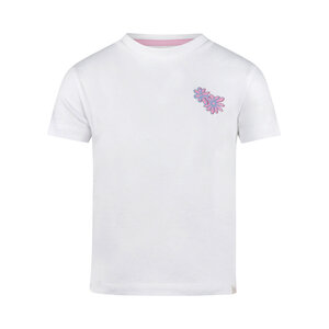 Koko Noko meisjes T-shirt off white flower