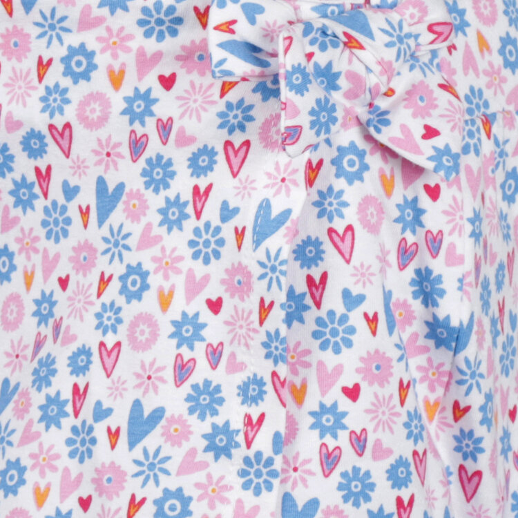 Koko Noko Mädchen Skort Offwhite Blau Rosa | NX58904-37