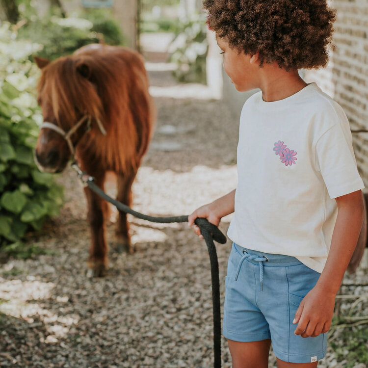 Koko Noko meisjes short blauw | NX58906-37