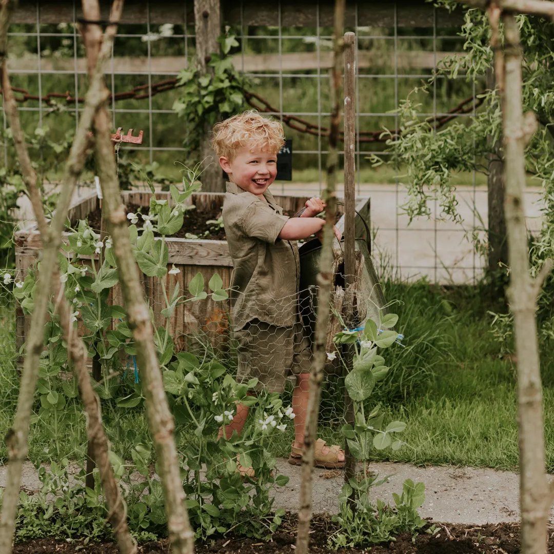 Helpen in de moestuin Koko Noko