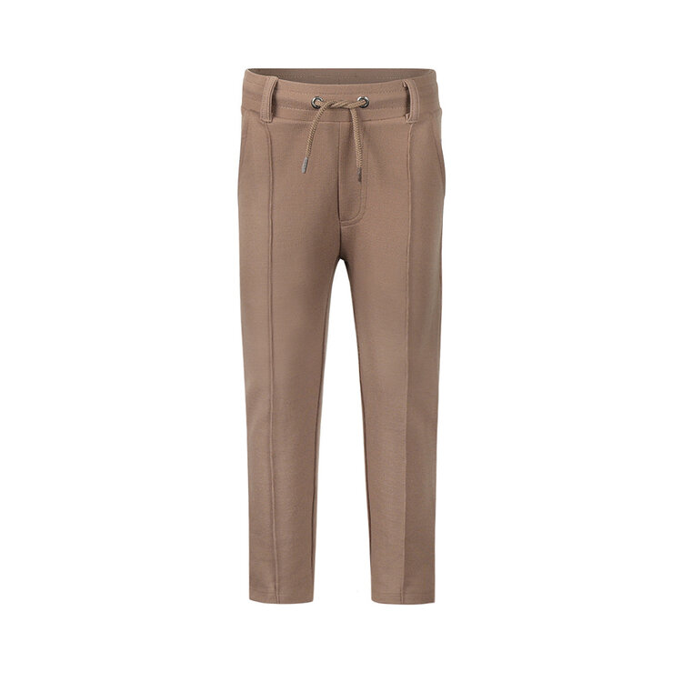 Koko Noko boys’ brown pleated trousers | M60801-37