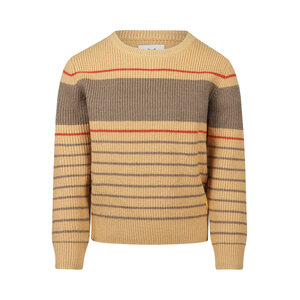 Koko Noko boys’ jumper, light brown striped