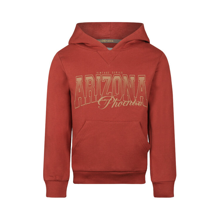 Koko Noko boys’ hoodie, red Arizona | M60809-37
