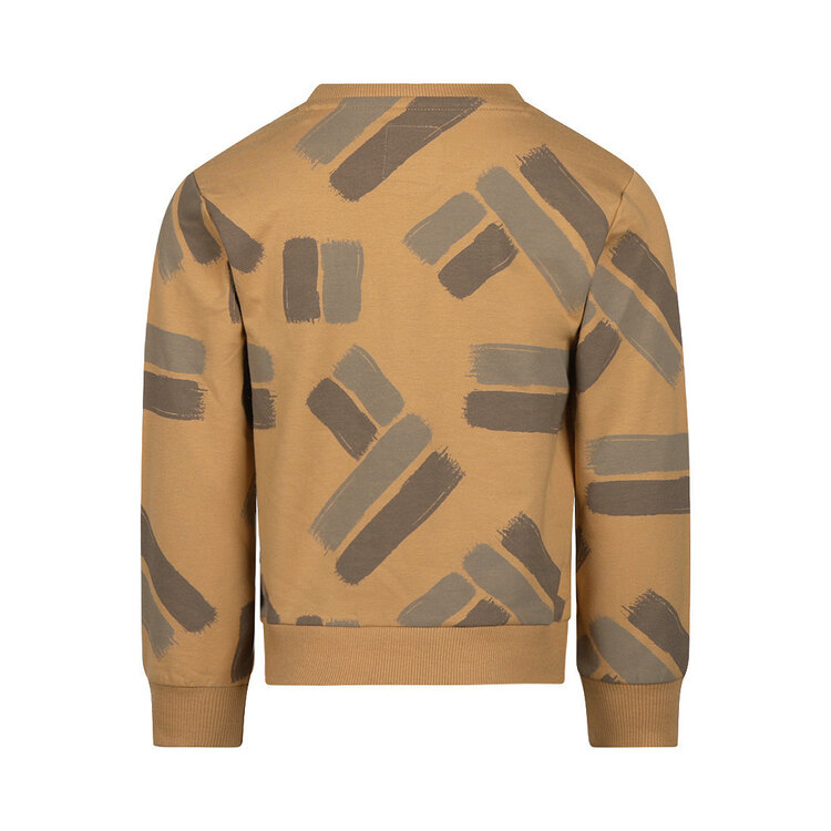 Koko Noko Jungen-Sweater hellbraun, gebürstet | M60813-37