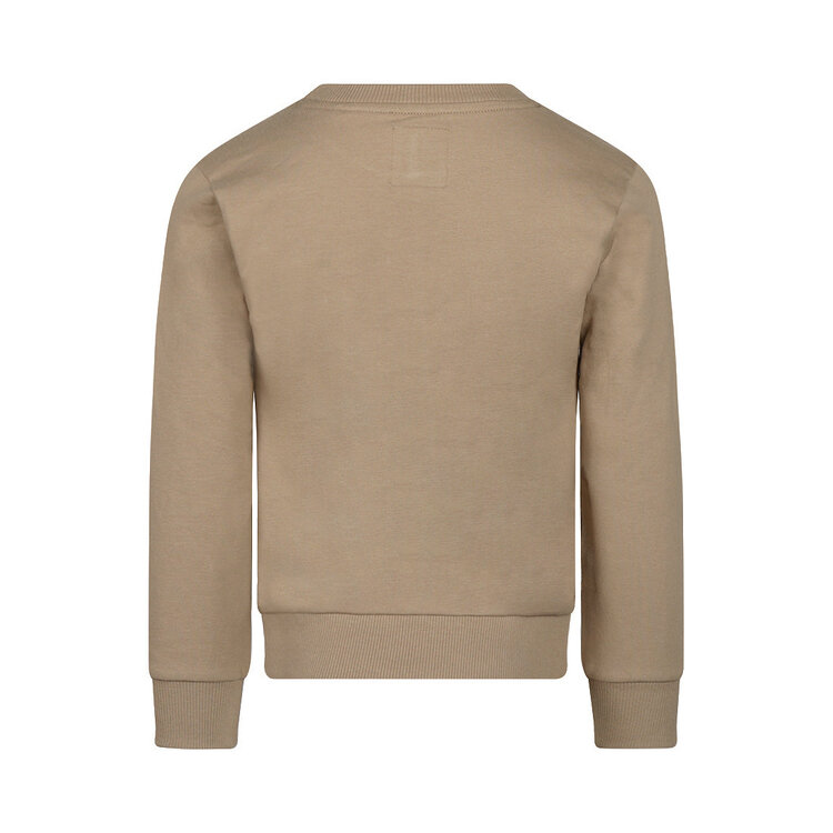 Koko Noko Jungen-Sweatshirt, hellbraun, Rippstrick | M60832-37