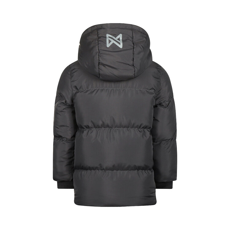 Koko Noko boys’ winter coat, dark grey parka, water-repellent | M60834-37