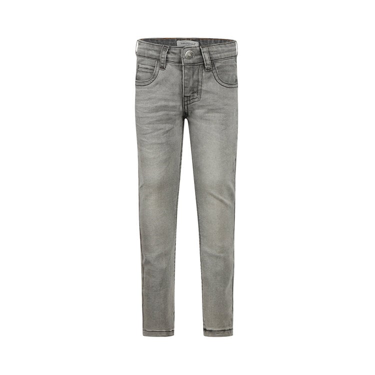 Koko Noko jongens skinny jeans grijs denim | M60867-37
