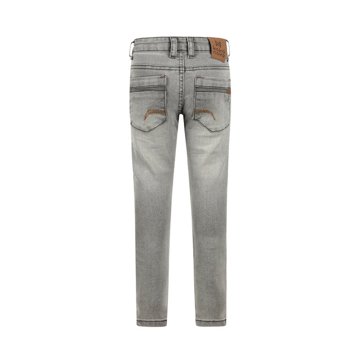 Koko Noko boys’ skinny jeans, grey denim | M60867-37
