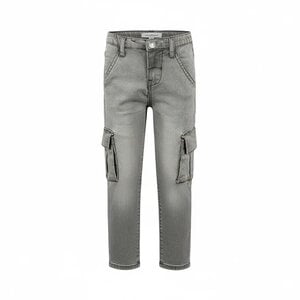 Koko Noko Jungen-Jeans in lockerer Passform, grau, Cargo
