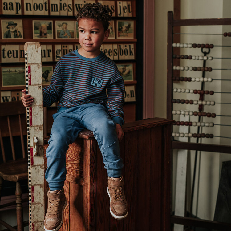 Koko Noko boys’ jogging bottoms, blue | M60873-37