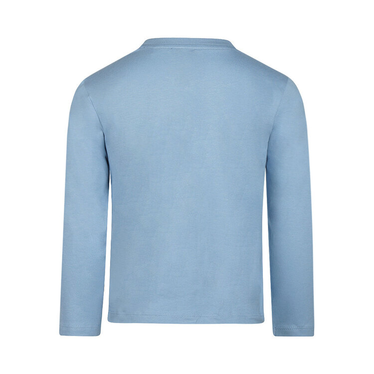 Koko Noko jongens longsleeve lichtblauw mountains | M60878-37