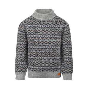 Koko Noko Jungenpullover grau, gestrickt