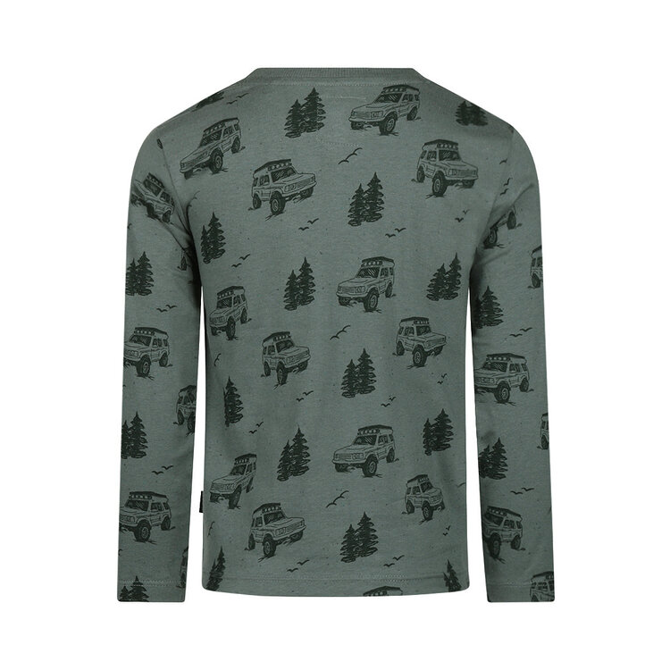 Koko Noko jongens longsleeve groen | M60884-37