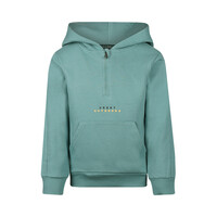 Koko Noko Jungen-Hoodie, türkis, mit Reißverschluss