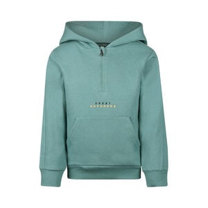 Koko Noko Jungen-Hoodie, türkis, mit Reißverschluss