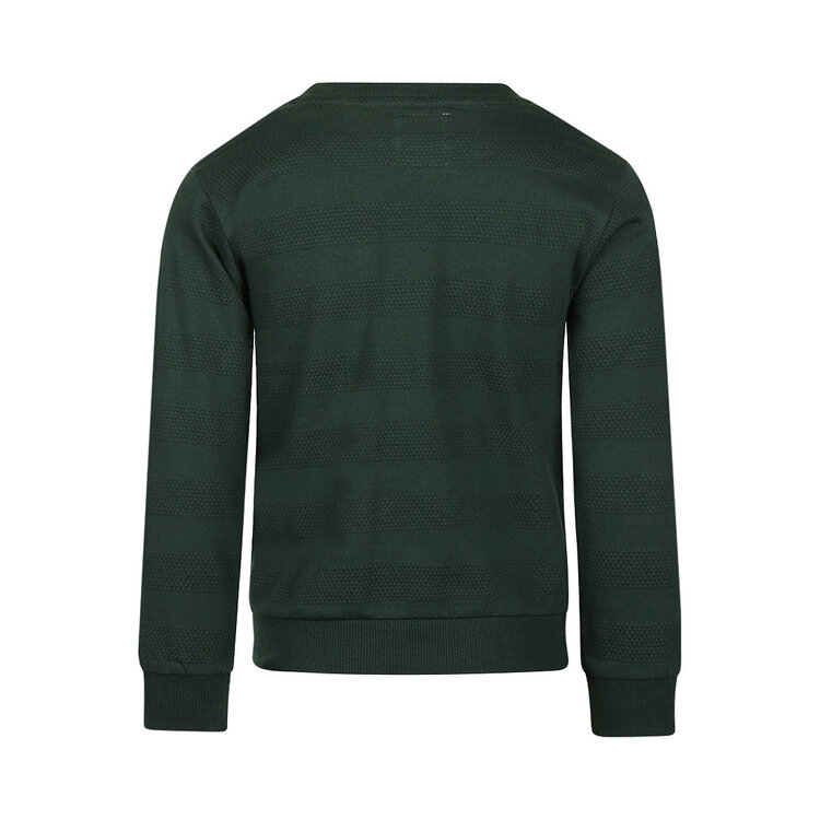 Koko Noko boys’ jumper, dark green, chest pocket | M60890-37