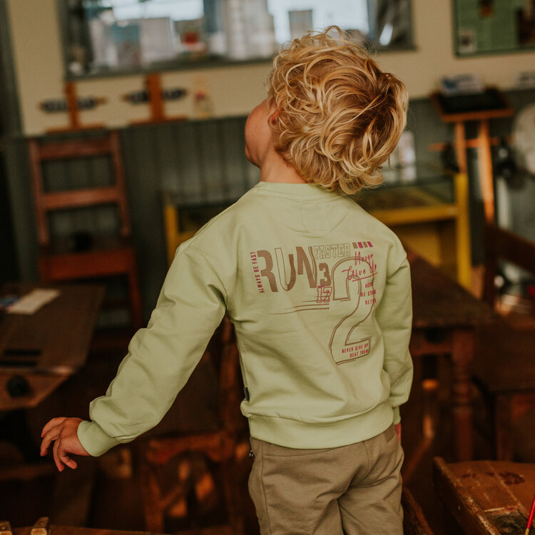 Koko Noko boys’ jumper, lime green | M60852-37