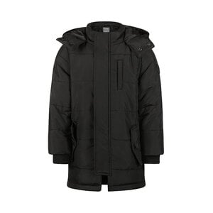 Koko Noko jongens winterjas zwart parka waterafstotend