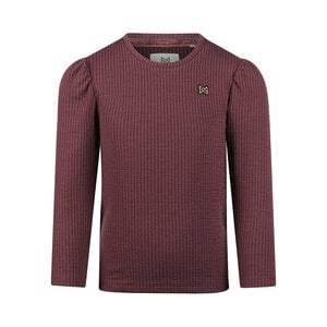 Koko Noko Mädchen-Langarmshirt dunkelviolett