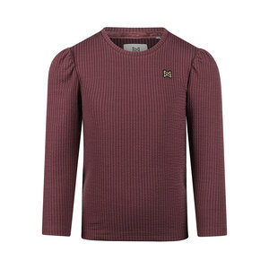 Koko Noko meisjes longsleeve donkerpaars