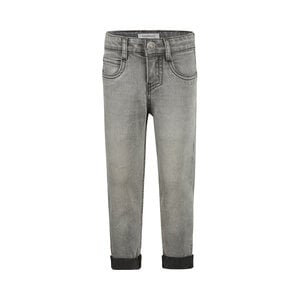 Koko Noko girls’ loose-fit jeans, grey denim