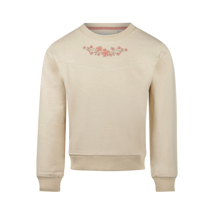 Koko Noko girls’ jumper, off-white, floral | M60925-37