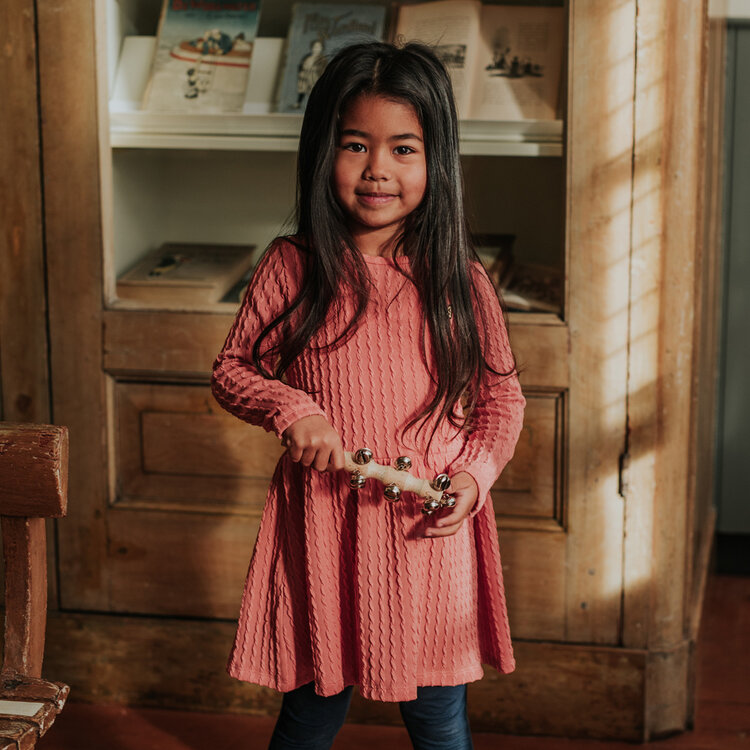 Koko Noko Mädchenkleid, terra | M60934-37