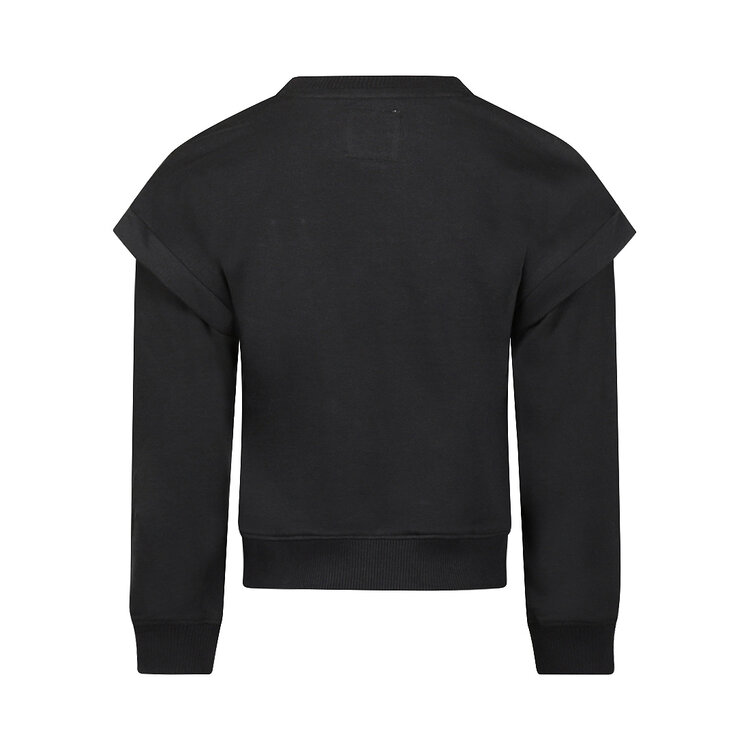 Koko Noko girls’ jumper, black with sequins | M60960-37