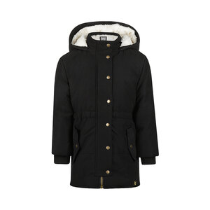 Koko Noko Mädchen-Winterjacke schwarz, Parka, wasserabweisend
