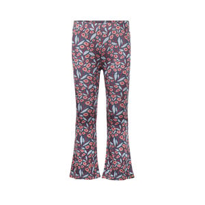 Koko Noko Mädchenhose, blau, ausgestellt, mit Blumenmuster