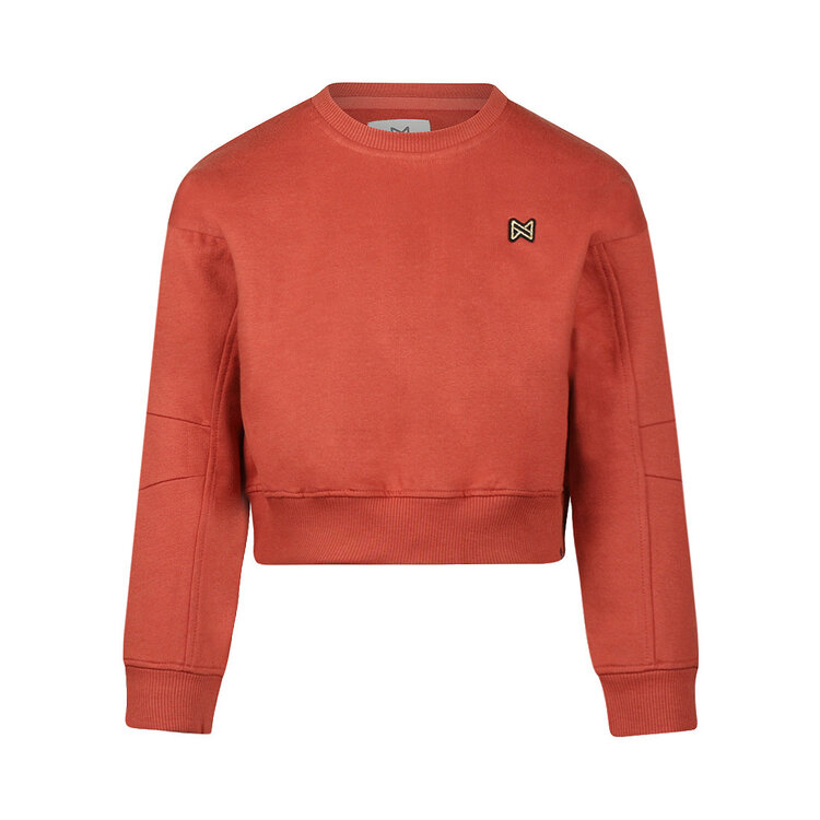 Koko Noko Mädchen-Pullover, rot, kurz geschnitten | M60966-37