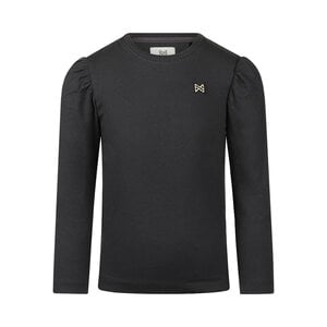 Koko Noko meisjes longsleeve zwart pofmouw