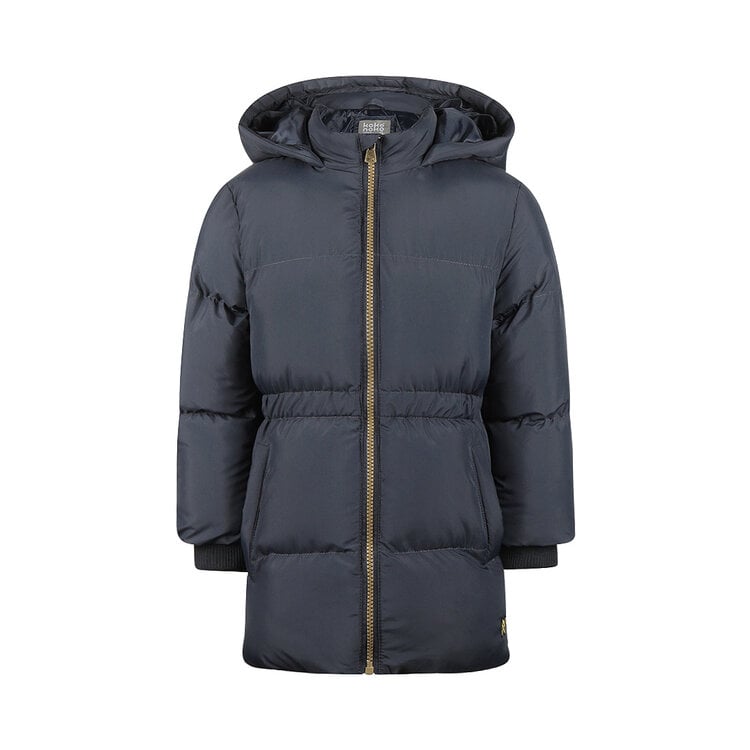Koko Noko girls’ winter coat, dark blue, parka, water-repellent | M60993-37
