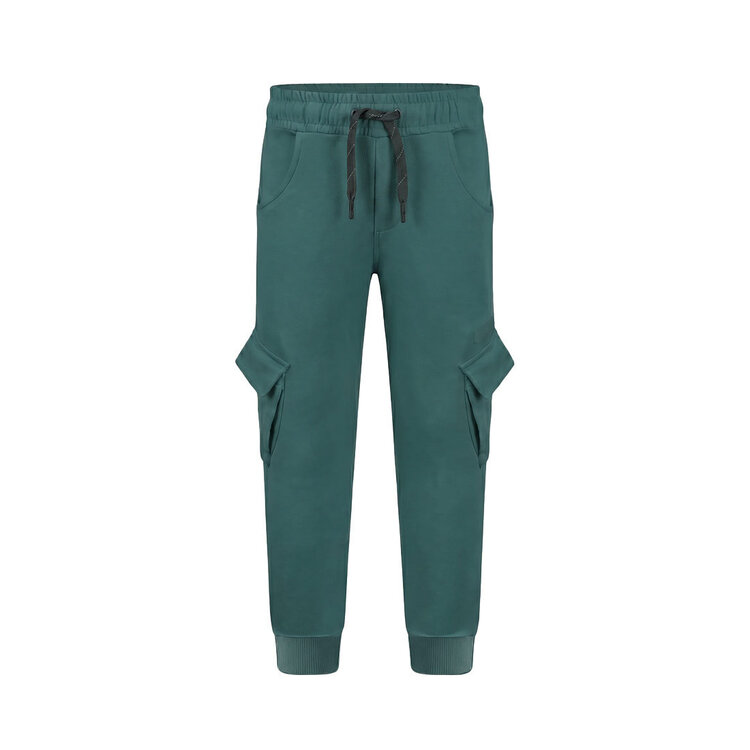 Koko Noko boys’ trousers, green, cargo pockets | MX60808-37