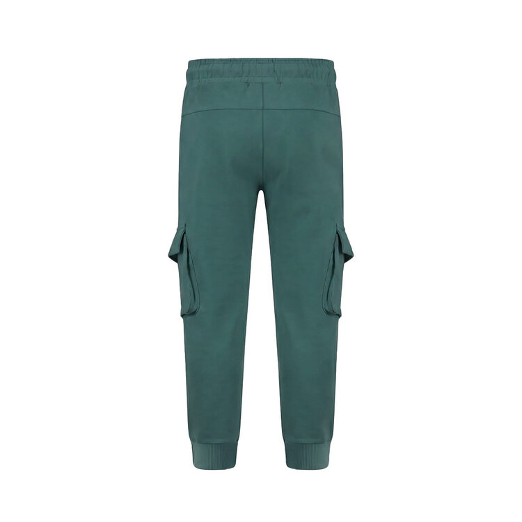 Koko Noko jongens broek groen cargo zakken | MX60808-37