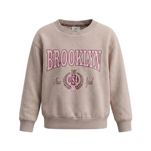 Koko Noko girls’ jumper, beige, Brooklyn