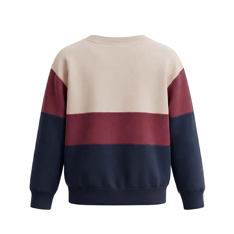 Koko Noko boys’ colour-block jumper, dark blue | MX60814-37
