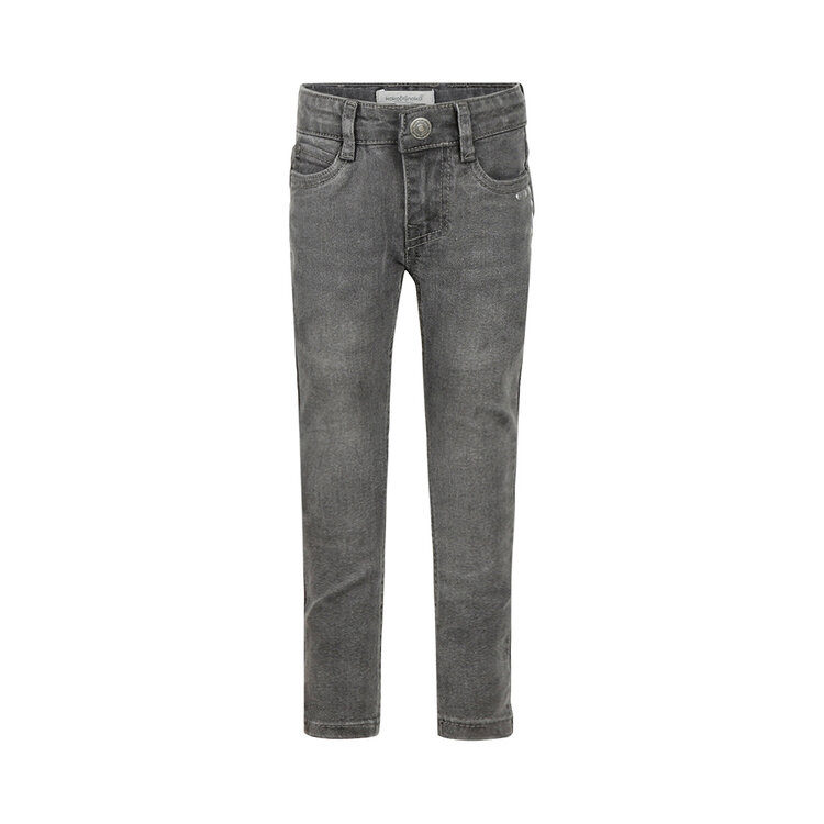 Koko Noko Mädchen-Skinny-Jeans, dunkelgrau | M60965-37
