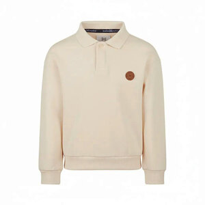 Koko Noko boys’ polo jumper, off-white