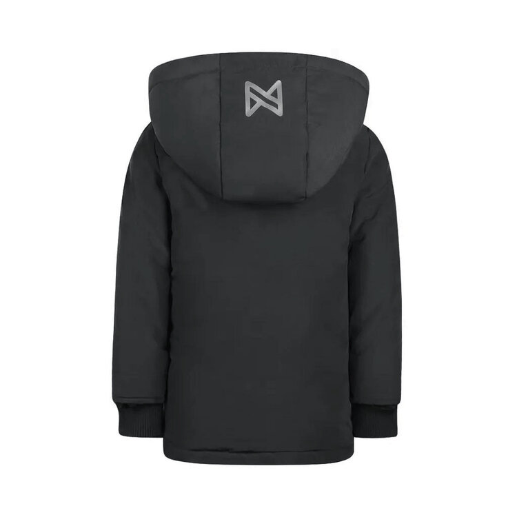 Koko Noko Jungen-Winterjacke, dunkelgrauer Parka, wasserabweisend | M60877-37VGT