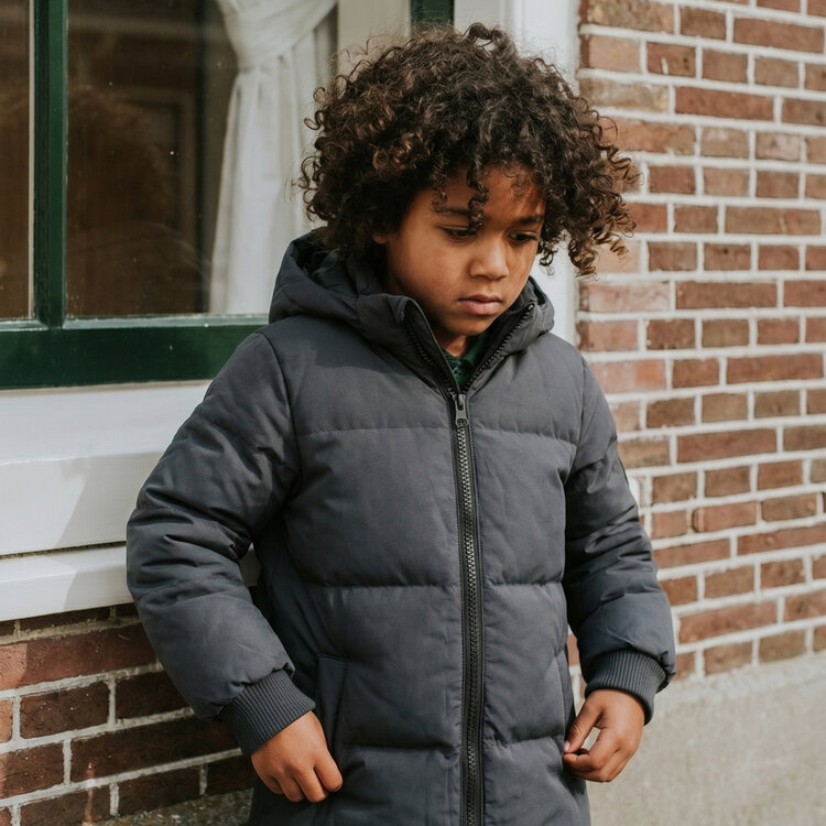 Koko Noko boys’ winter coat, dark blue, parka, water-repellent | M60895-37VGT