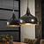 Hanglamp Trechter Dubbel, 2-Lamps Ø40cm