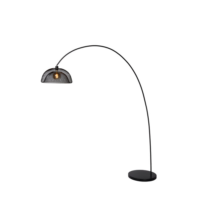 MESH - Vloerlamp - Ø 46 cm - E27 - Zwart