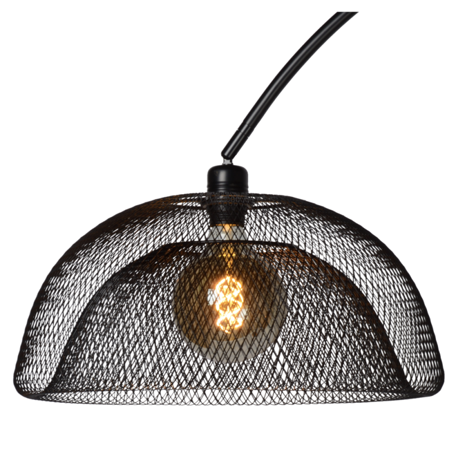 MESH - Vloerlamp - Ø 46 cm - E27 - Zwart