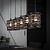 Hanglamp 5x ø17 spindle / Slate grey