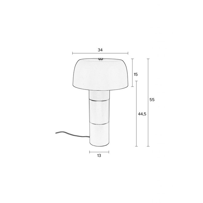 Eettafel Lamp Muras Tricolore - Zwart